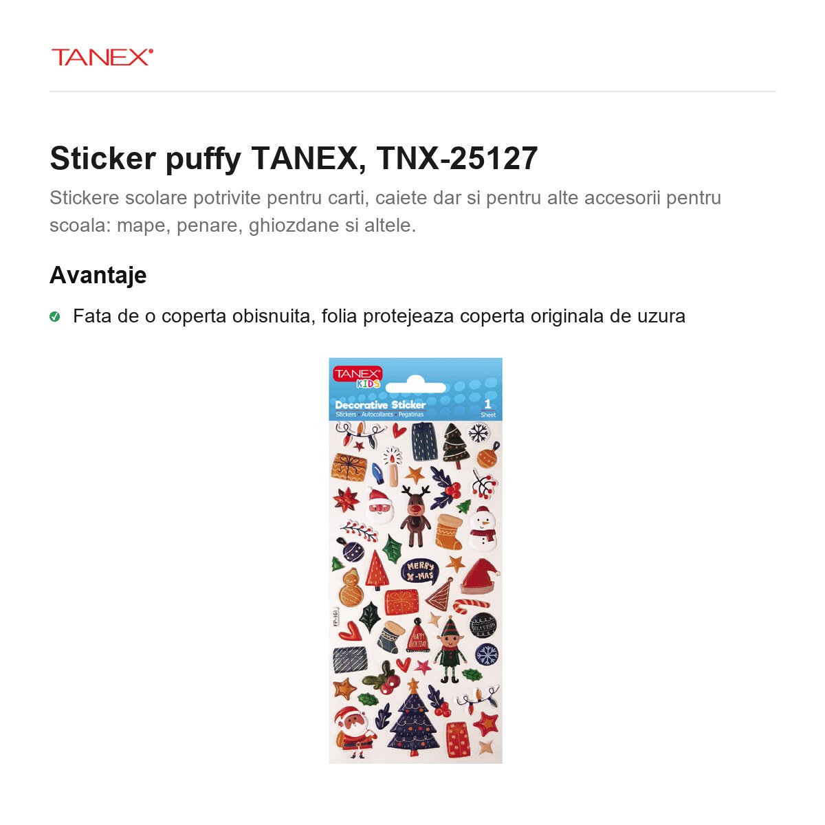 Sticker puffy TANEX, TNX-25127 [1]