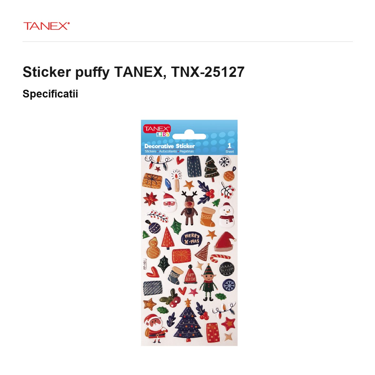 Sticker puffy TANEX, TNX-25127 [2]