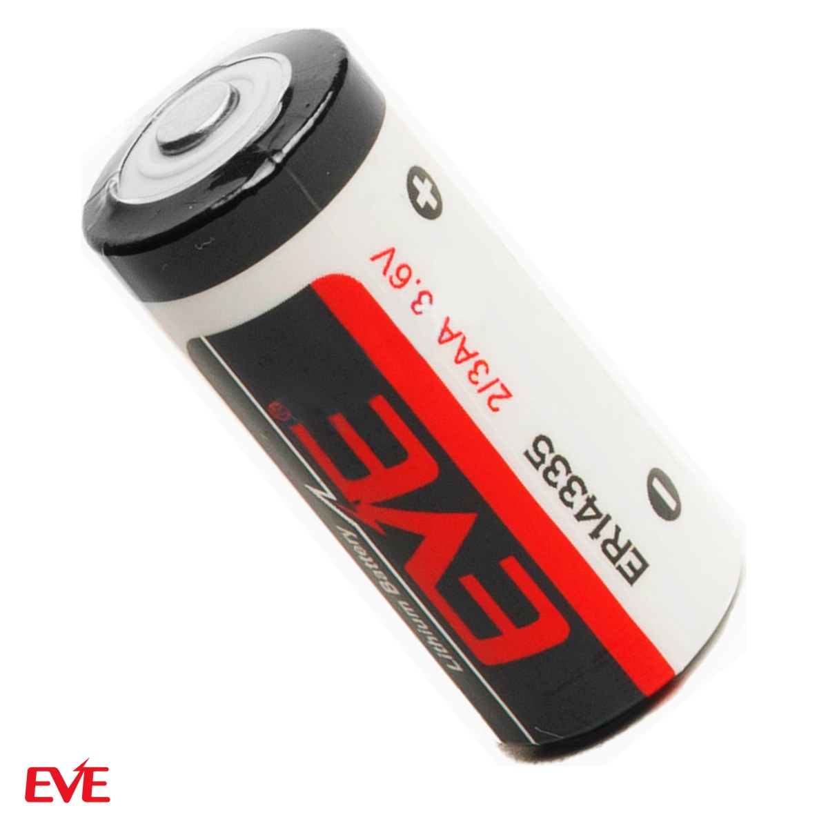 Baterii Litiu - Baterie litiu EVE ER14335 2/3AA, 3.6 V, 1650 mAh, Li-SOCl2, echivalent SL-861/S, bulk