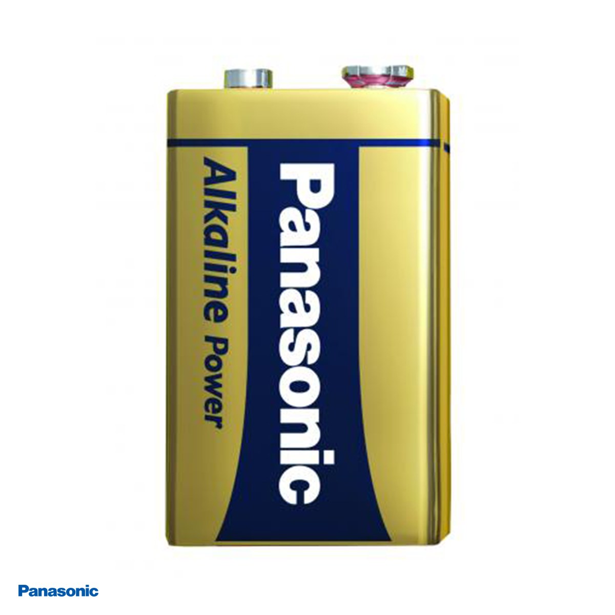 Baterie alcalina Panasonic Alkaline Power 9V 6LR61, 9 V, 48.5 x 26.5 x 17.5 mm, in blister [3]