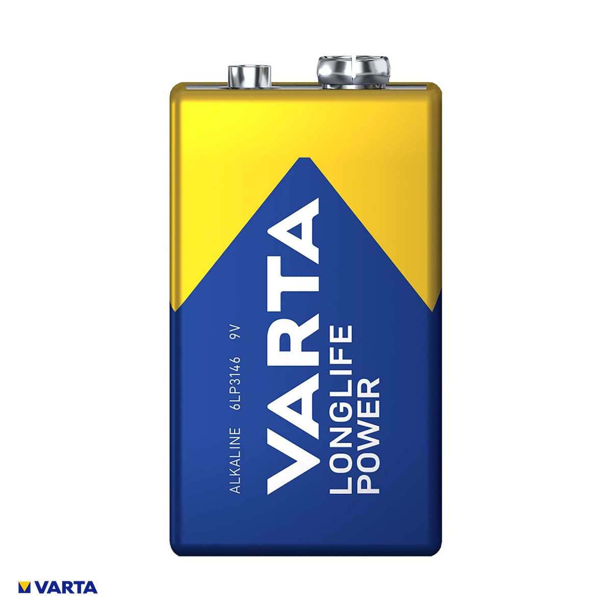 Baterie alcalina VARTA 9V 6LR61, 9 V, 48.5 x 26.5 x 17.5 mm, in blister [3]