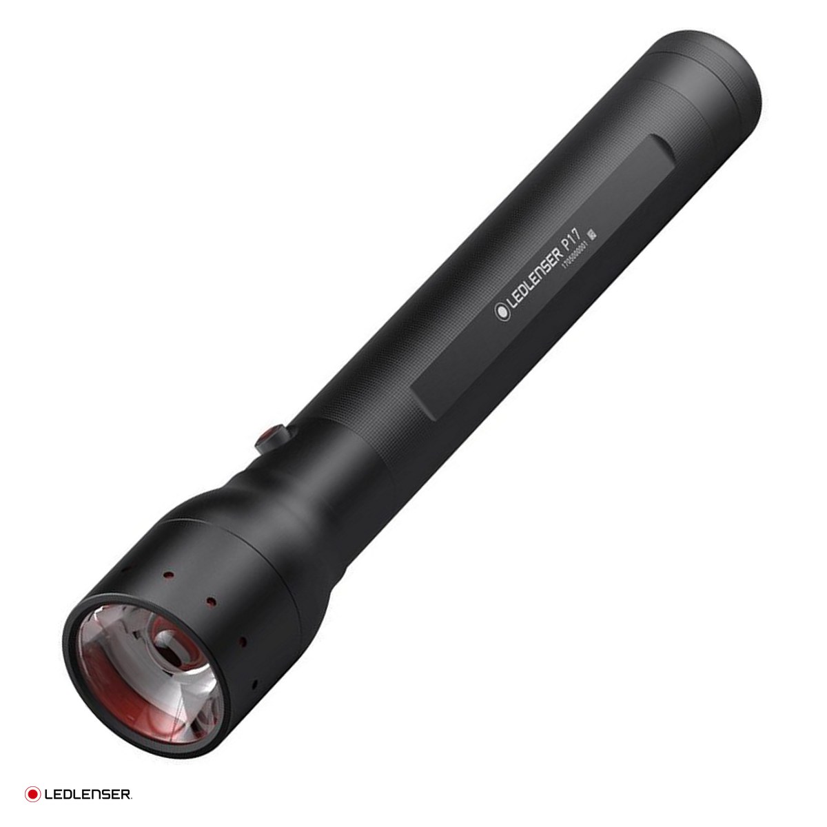 Lanterne - Lanterna Ledlenser P17, LED, 1000 lm, raza 450 m, focalizare, IPX4, 3 baterii D (R20) incluse, cu husa