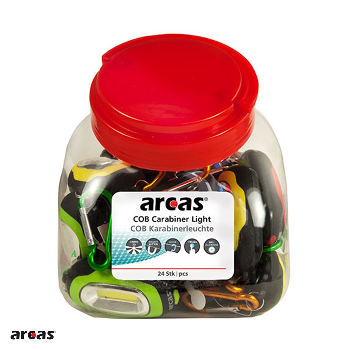 Lanterna breloc Arcas, LED, diverse culori [3]
