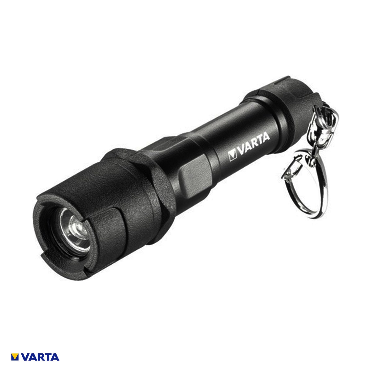 Lanterne - Lanterna breloc VARTA Indestructible Key Chain 16701, 12 lm, IPX4, rezistenta la cadere de 9 m, 1 baterie AAA inclusa