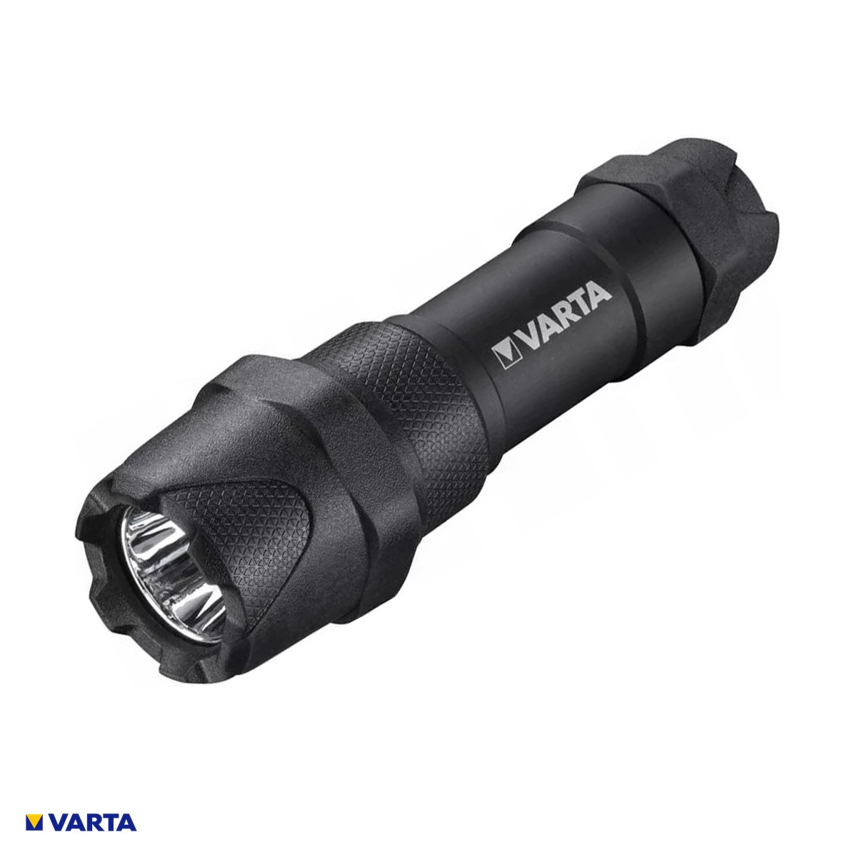 Lanterne - Lanterna VARTA Indestructible F10 Pro 18710, LED 6 W, IP67, IK08, aluminiu, rezistenta la cadere de 9 m, 3 baterii AAA incluse
