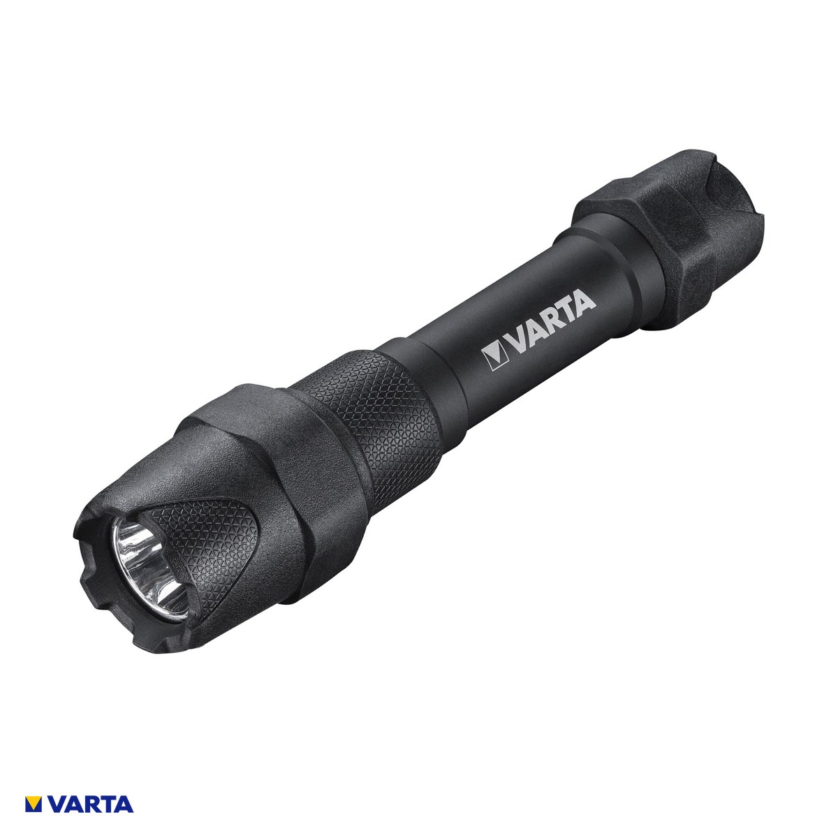 Lanterne - Lanterna VARTA Indestructible F20 Pro 18711, LED 6 W, IP67, IK08, aluminiu, rezistenta la cadere de 9 m, 2 baterii AA incluse