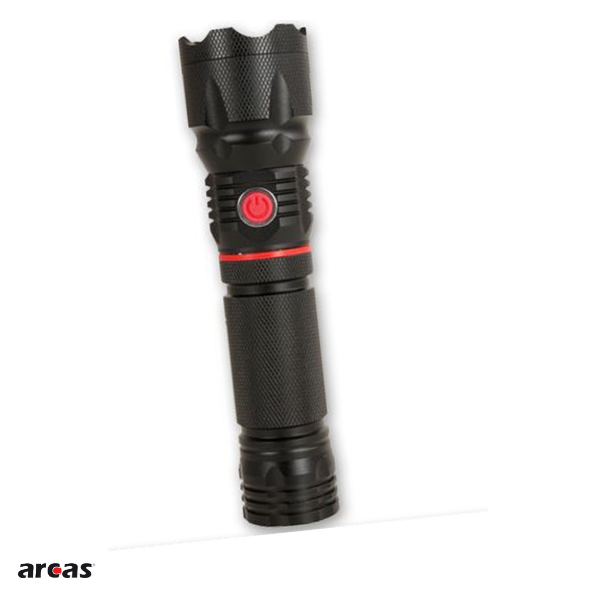 Lanterne - Lanterna LED Arcas din metal, magnet lateral, functioneaza cu 4 baterii AAA R3