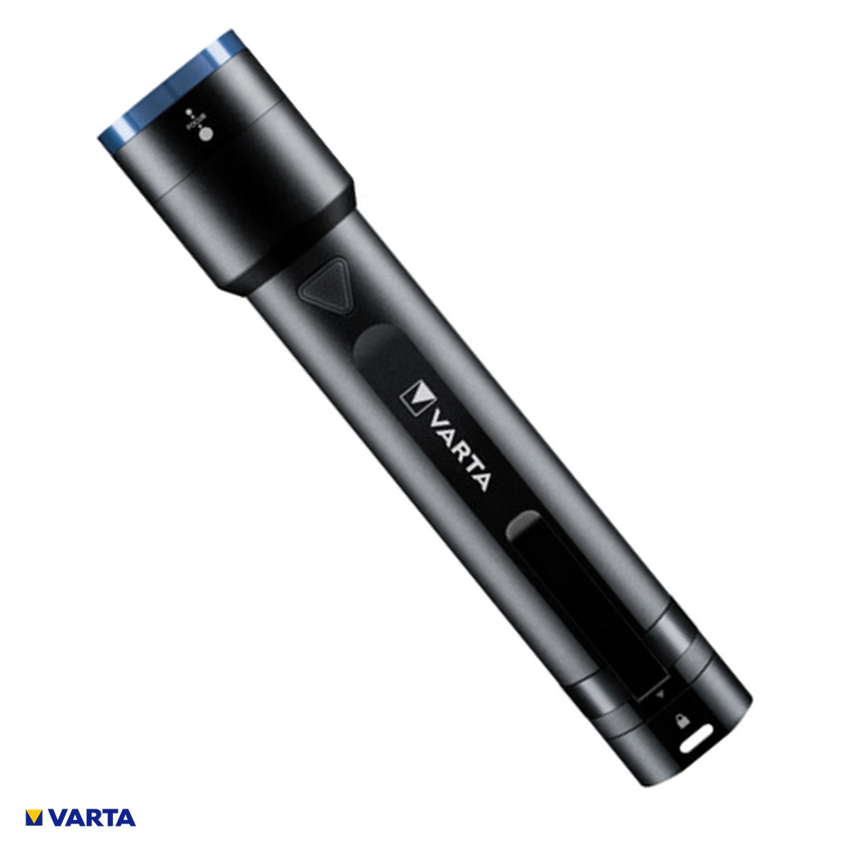 Lanterne - Lanterna VARTA Night Cutter F40, LED CREE 14 W, 1000 lm, raza 240 m, autonomie 65 h, corp metalic, IPX4, include 6 baterii AA R6
