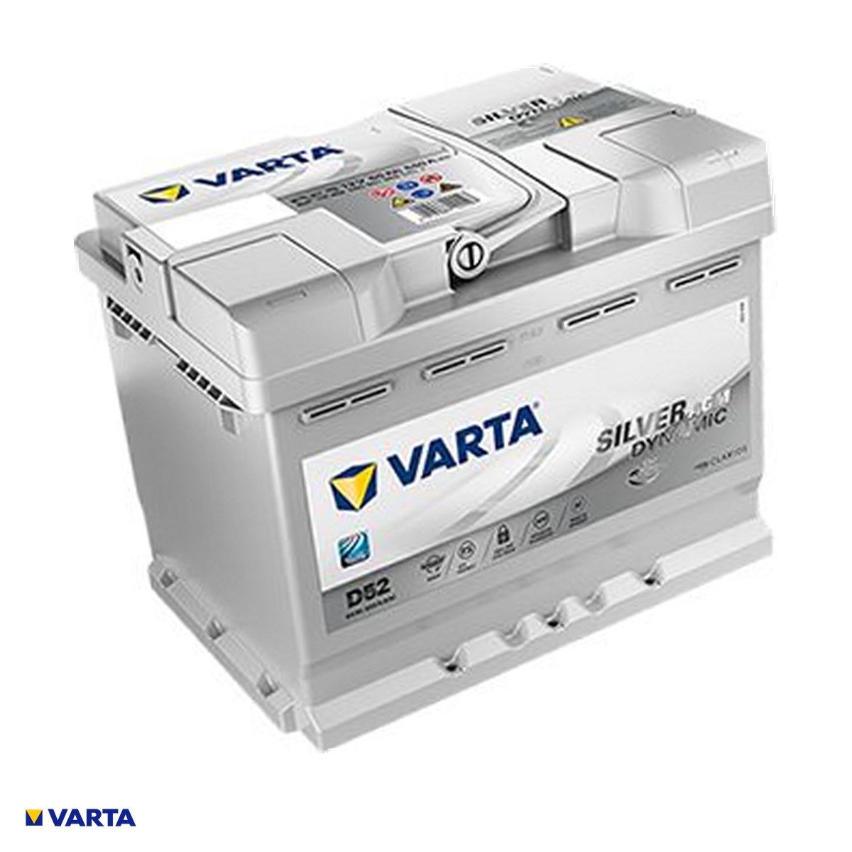 Baterii auto si moto - Baterie auto VARTA Dynamic AGM A8 Start-Stop, 12 V, 60 Ah, curent de pornire 680 A, 242 x 175 x 190 mm, borna plus pe dreapta, 560901068