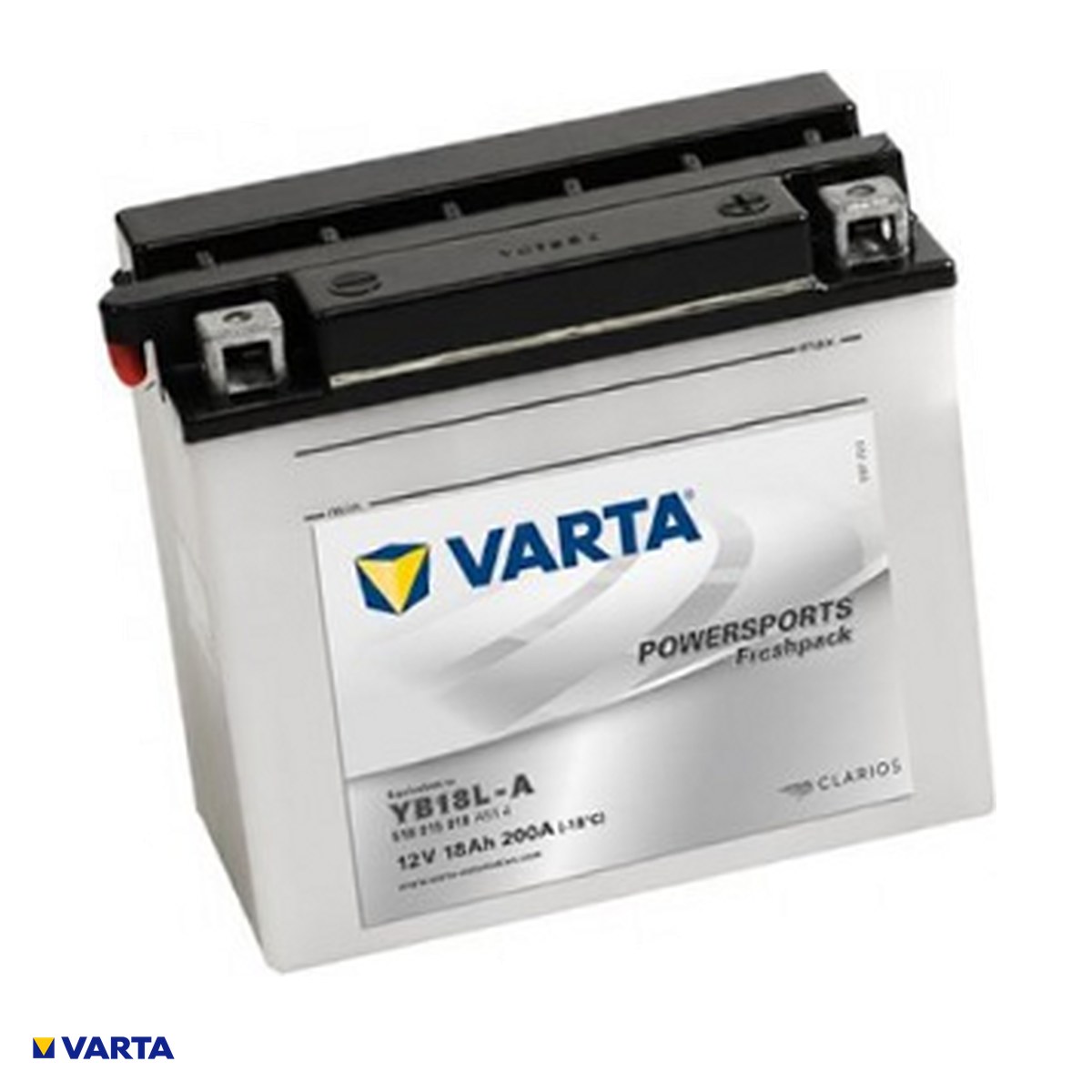 Accesorii Diverse - Baterie moto VARTA Powersports Freshpack B18L-A, 12 V, 18 Ah, curent de pornire 200 A, 181 x 92 x 164 mm, borna plus pe dreapta