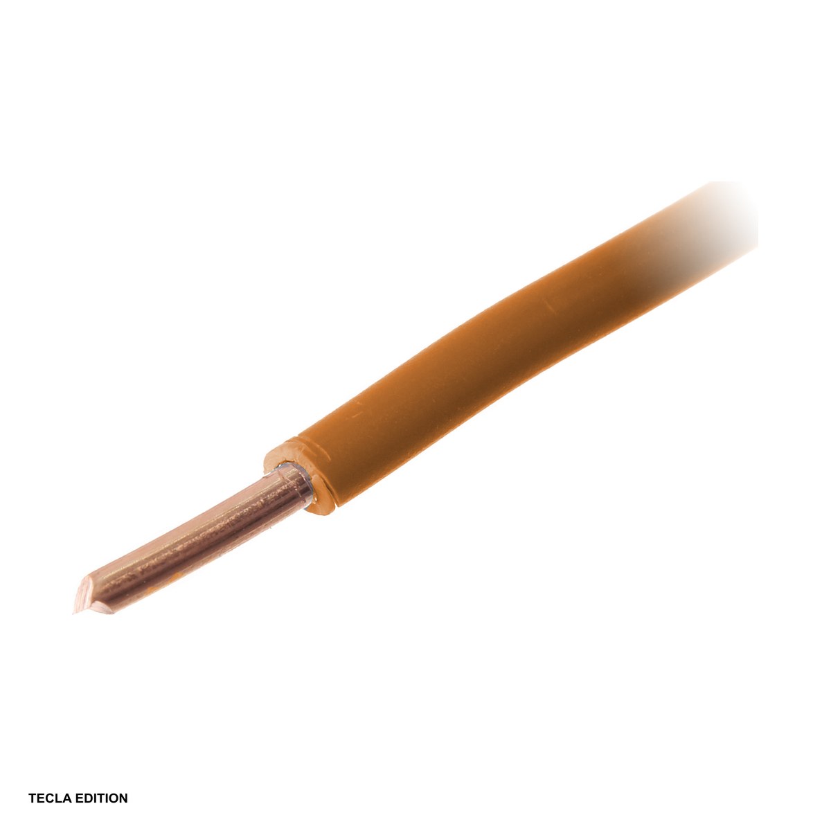 Conectica IT - Rola 100m cablu conductor FY 2,5 mm2 monofilar din cupru masiv, maro, izolatie PVC