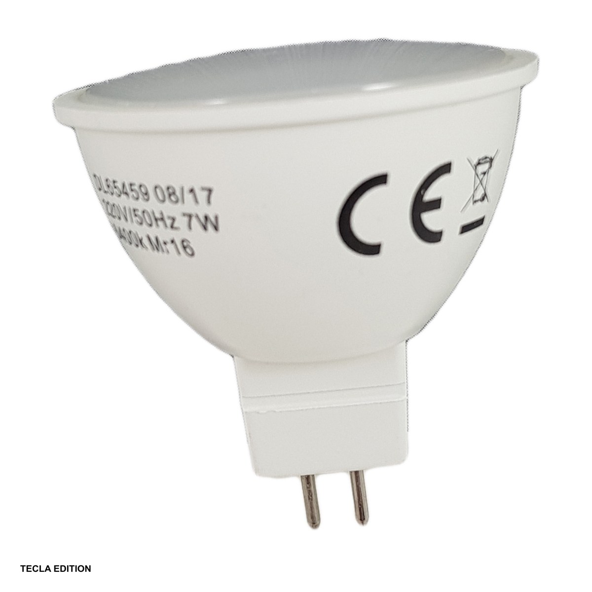 Becuri GU5.3 - Bec LED spot MR16 DL65459, 7 W, 6400 K lumina rece, reflector 50 mm