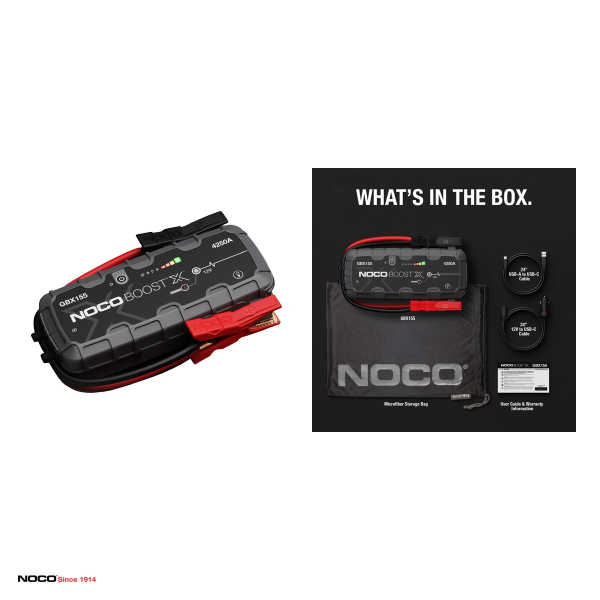 Robot de pornire auto NOCO Boost X GBX155, 12 V, 4250 A curent de pornire, litiu-ion, powerbank USB-C [3]