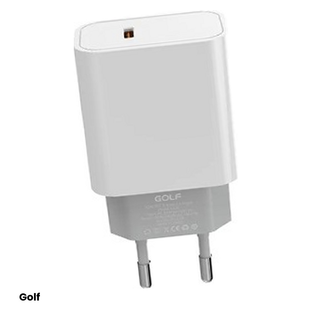 Priza retea - Incarcator de retea Golf GF-U32, 1x USB-C PD, 30 W, culoare alba