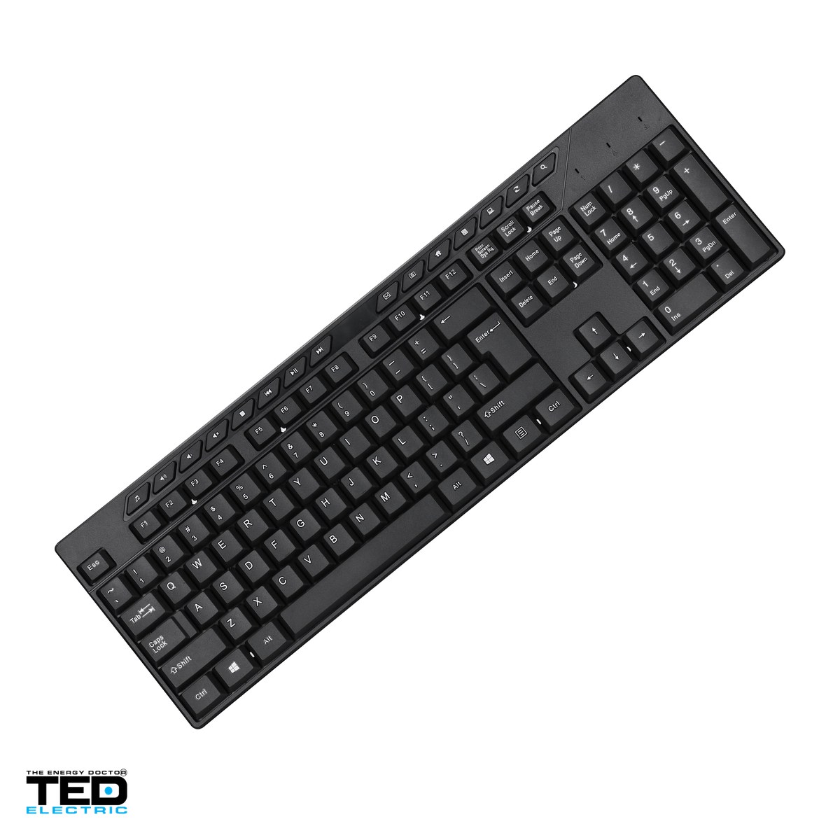 Accesorii IT - Tastatura multimedia TED Electric, cu fir USB