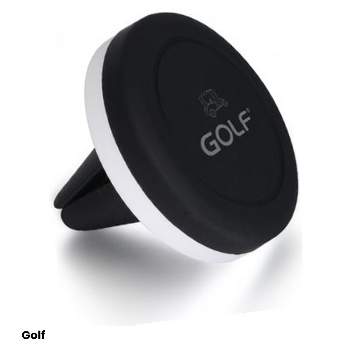 Accesorii IT - Suport auto magnetic pentru telefon Golf GF-CH02, negru cu alb