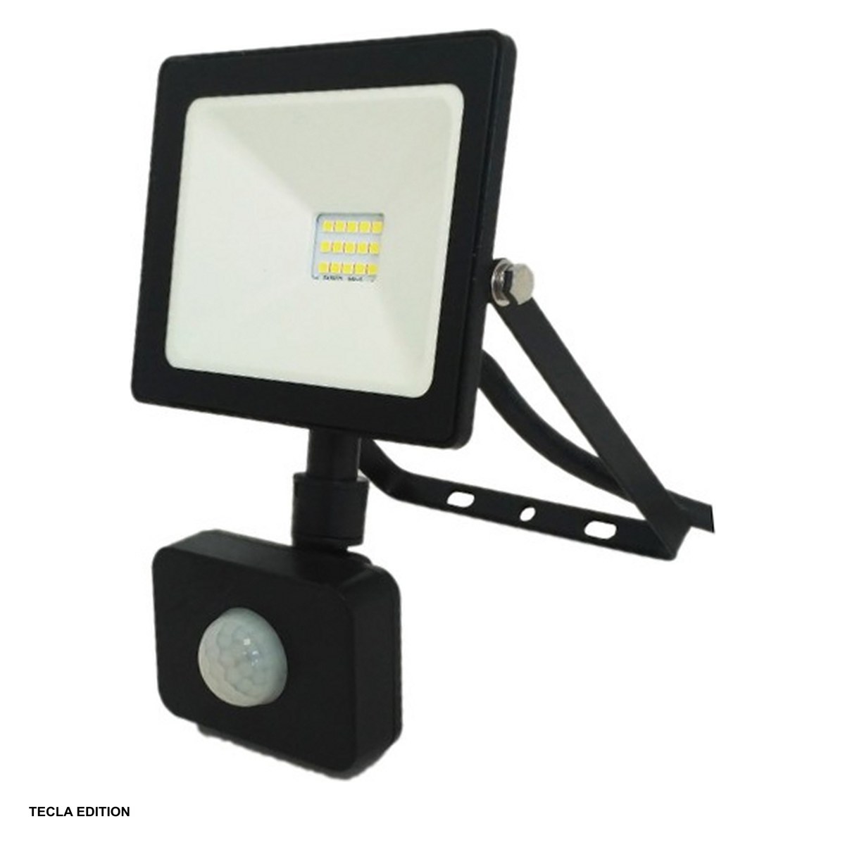 Corpuri iluminare - Proiector LED Galaxy SPN7693M cu senzor de miscare, 10 W, 6000 K lumina rece