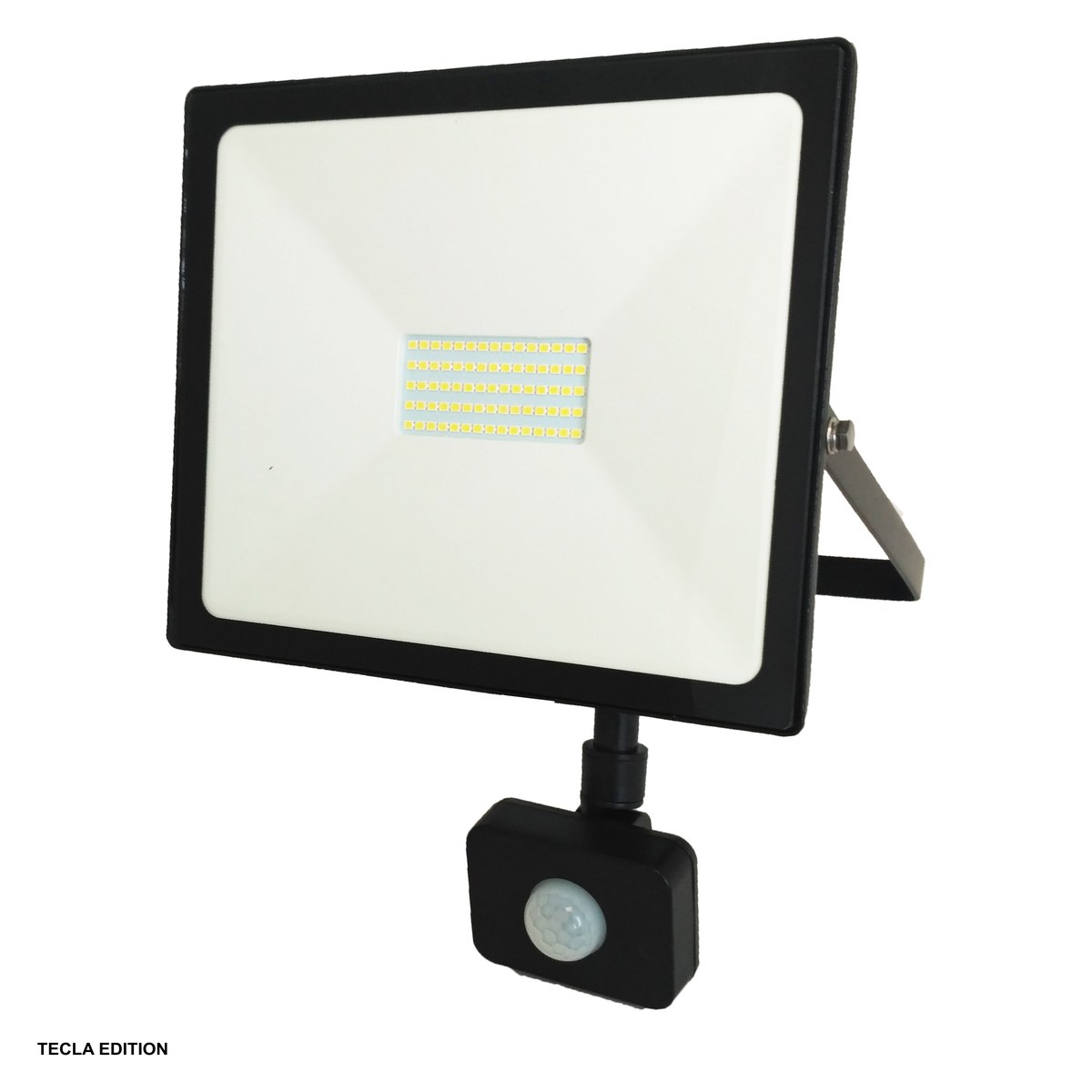 Corpuri iluminare - Proiector LED Galaxy SPN7699MB cu senzor, 50 W, 6000 K lumina rece