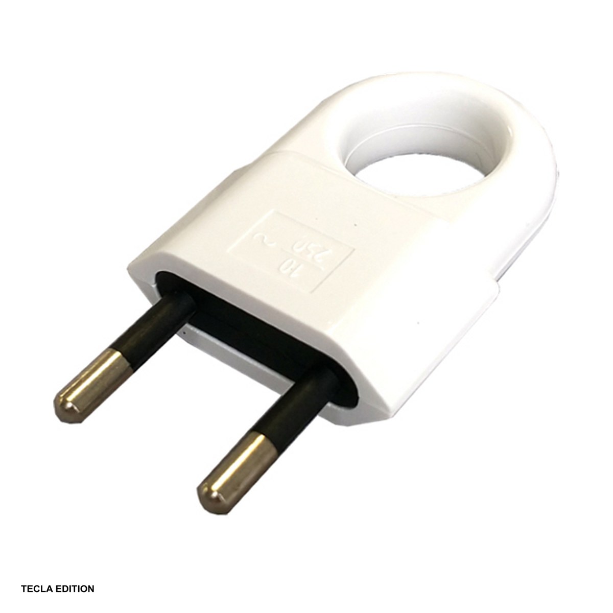 Iluminare si Electrice - Stecher plat cu inel SPN3101