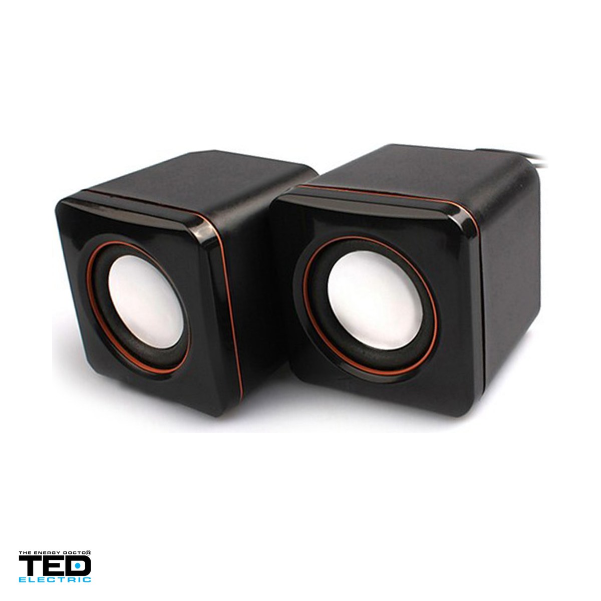 Accesorii IT - Boxe active mini pentru calculator E-101 / D-02A, alimentare USB, TED605419