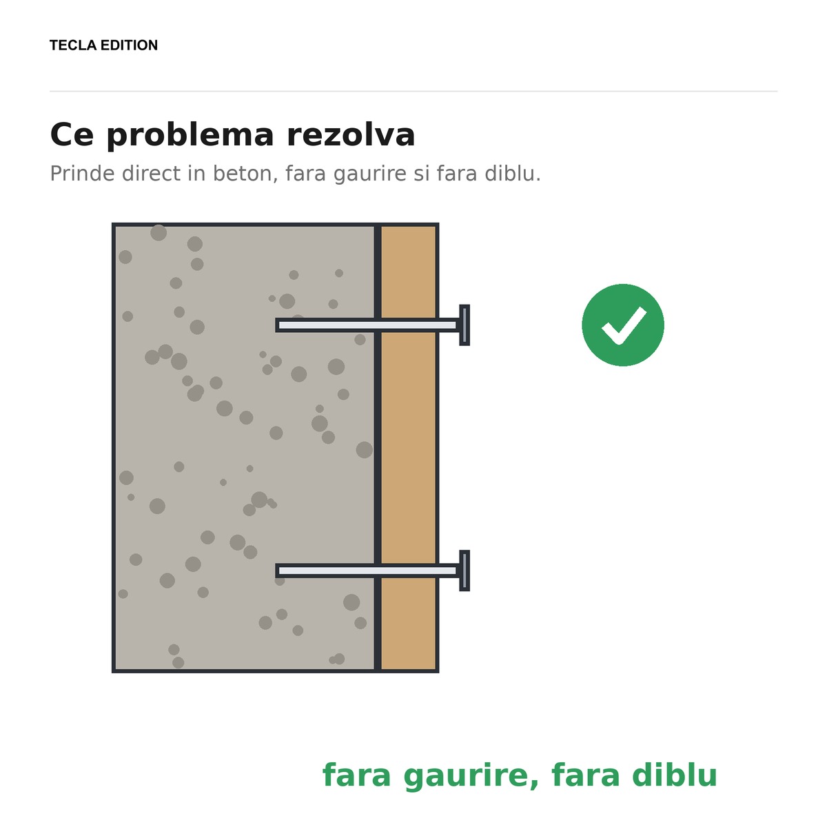 Set 250 cuie pentru beton, 4.5x70 mm, pentru fixare direct in beton [4]
