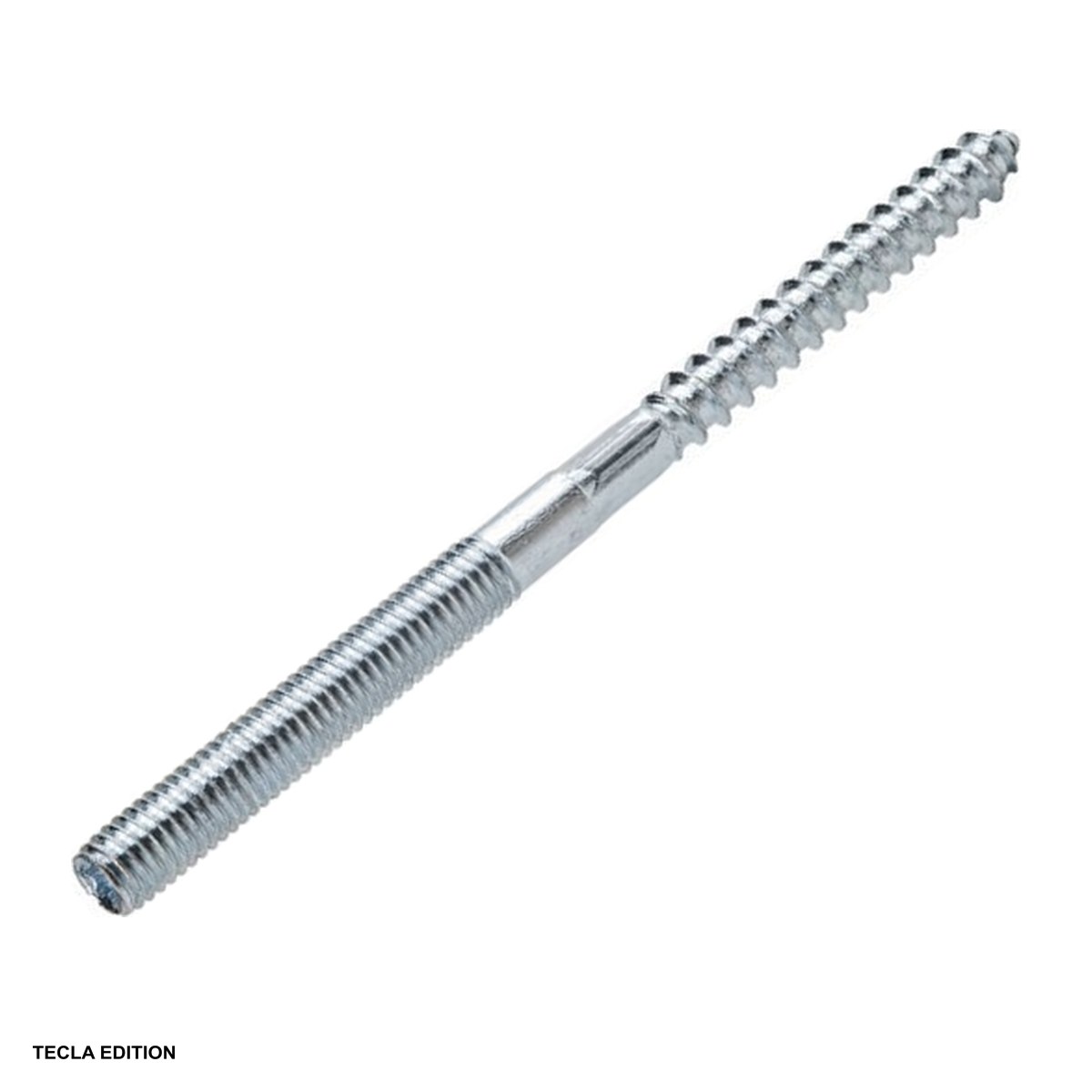 Prezoane - Prezon lemn-metal, M10x160 mm, zincat alb, prinde lemnul de metal fara sa fie nevoie de surub cu piulita pe partea cealalta