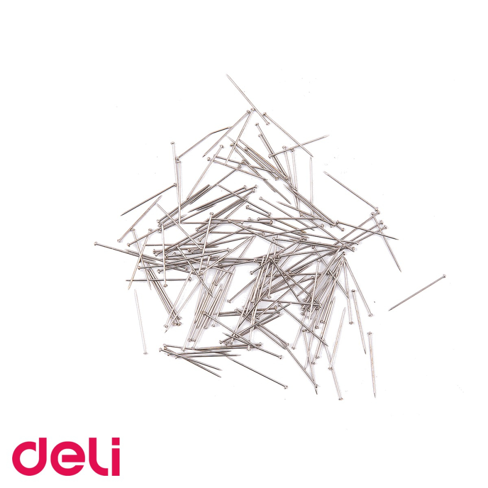 Ace cu gamalie Deli, diametru 24mm, set 50g, pentru birou si uz general [5]