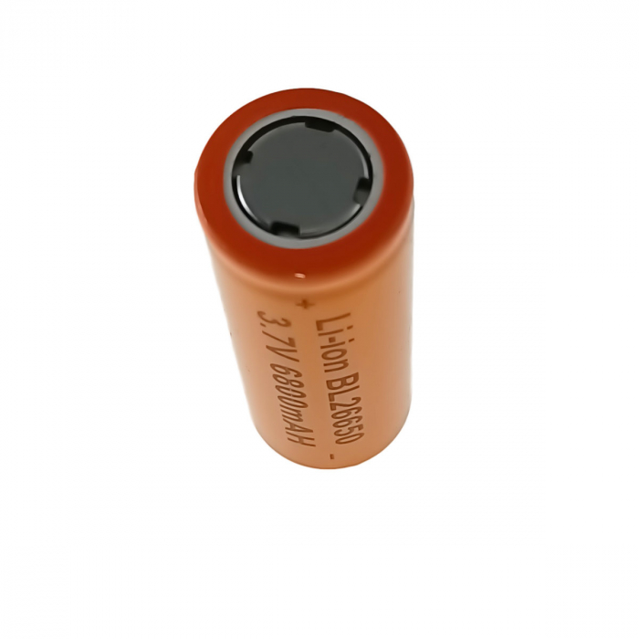 Acumulator Li-Ion 26650, 3.7V, 6800mAh, BL26650, portocaliu [2]