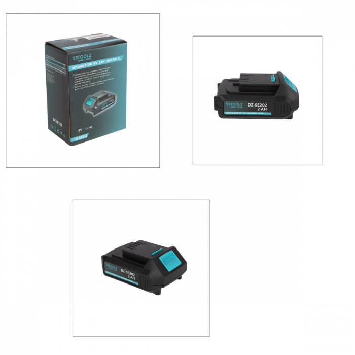 Acumulator Universal 18V/2AH Detoolz [5]