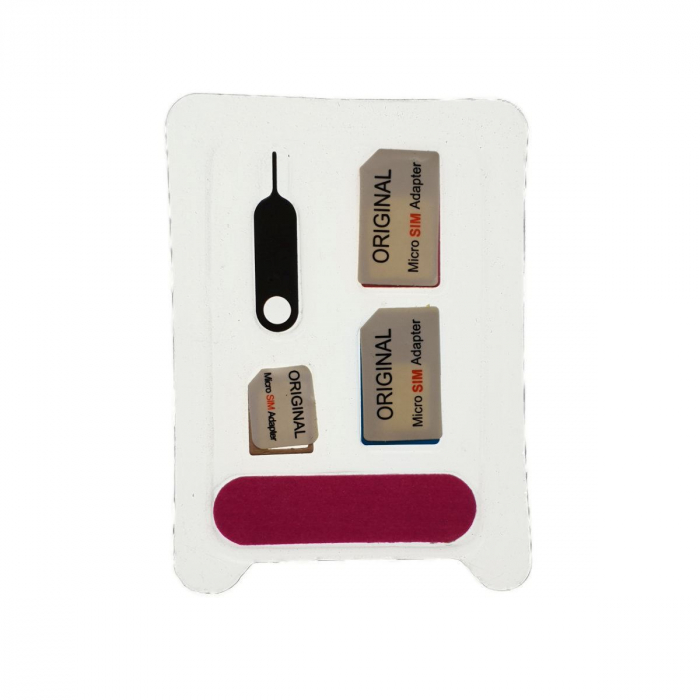 Adaptoare SIM NSA05,5 in 1,Nano/micro/standard,cu pin [3]