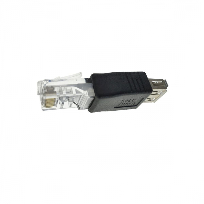 Adapter Akyga AK-AD-27 USB 2.0 A(F) - RJ-45 (M) (AK-AD-27) [4]