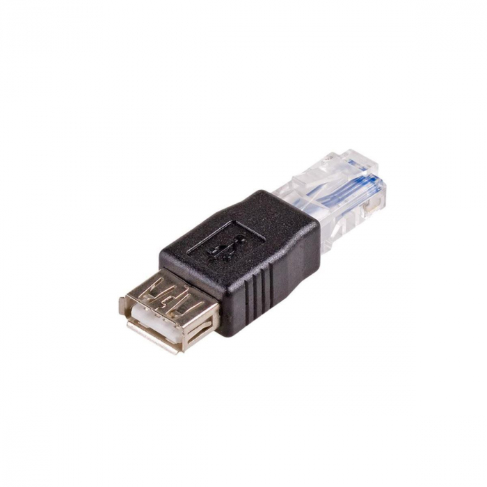 Adapter Akyga AK-AD-27 USB 2.0 A(F) - RJ-45 (M) (AK-AD-27) [2]