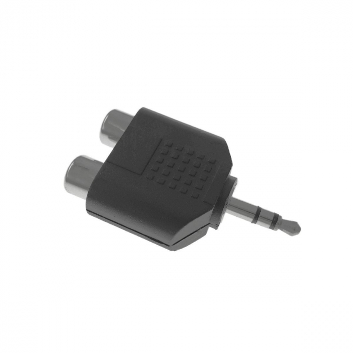 Adaptor audio stereo jack 3,5mm la 2 prize RCA [2]
