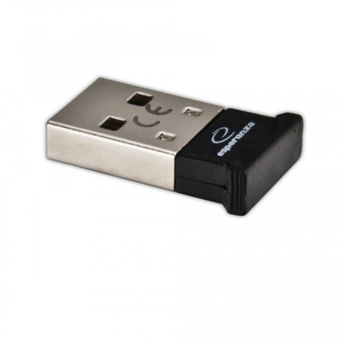 Adaptor Bluetooth Dongle v.5.0, nano USB, Esperanza 94686, negru [3]