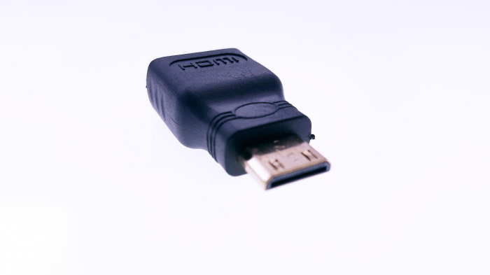 Adaptor HDMI F - miniHDMI M, Permite conectarea cablurilor standard HDMI la tableta - AHMMHM [3]