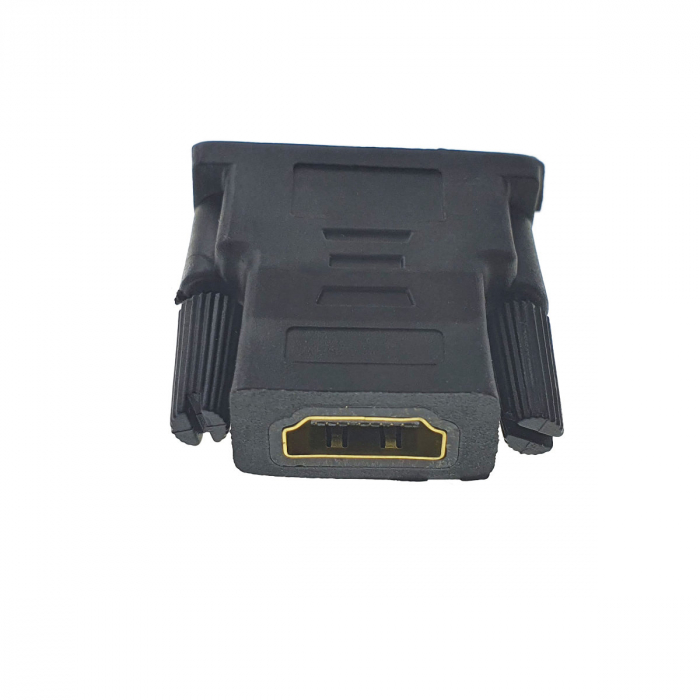 Adaptor Lanberg, HDMI (f) la DVI-D (m) Single Link, Negru [2]