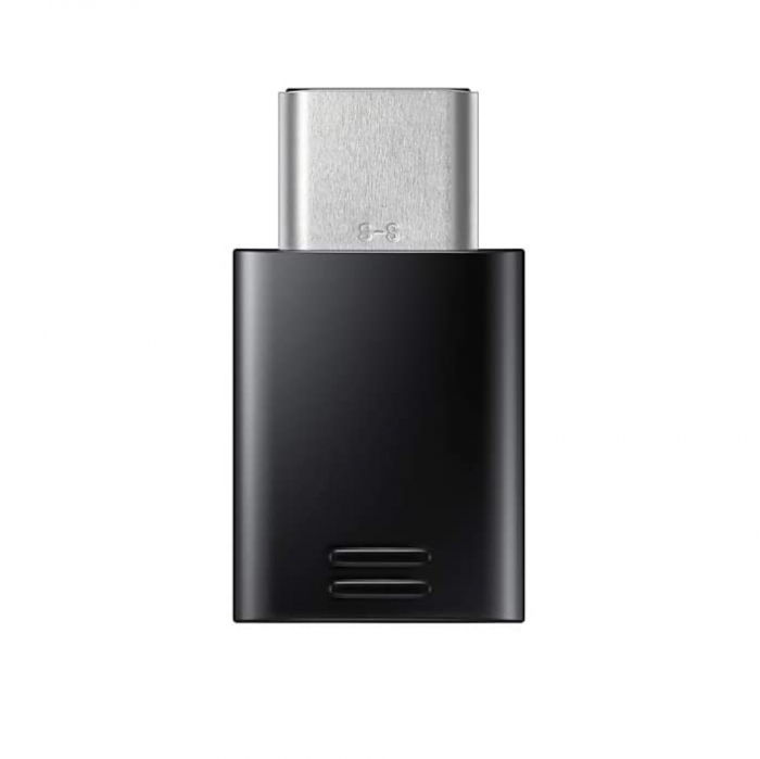 Adaptor microUSB mama la USB tip C tata, pentru Samsung GH98-41290A, negru [3]