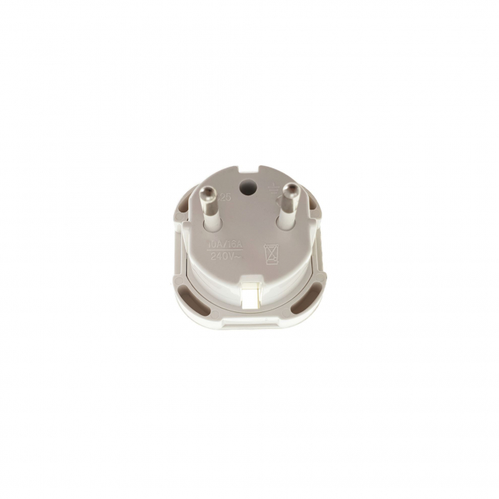 Adaptor priza uk la tip priza Europa, cb-08, alb [3]
