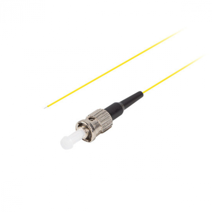 Adaptor retea fibra optica coada/Pigtail cu conector ST/UPC, lungime 2m, Lanberg 43353, Easy Strip SM G657A1, galben [2]