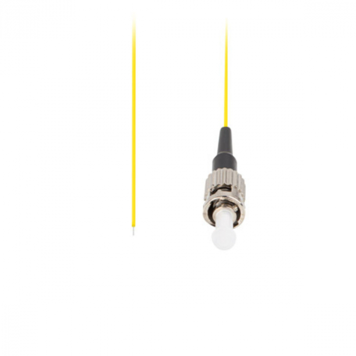 Adaptor retea fibra optica coada/Pigtail cu conector ST/UPC, lungime 2m, Lanberg 43353, Easy Strip SM G657A1, galben [3]