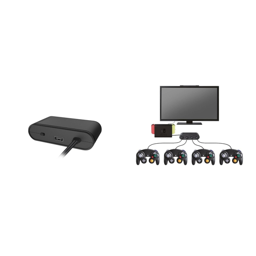 Adaptor Steelplay Retro Controller Adapter pentru pana la 4 controllere GameCube, pentru Nintendo Switch si Switch 2, prin 2 porturi USB ale dock-ului, JVASWI00077 [4]