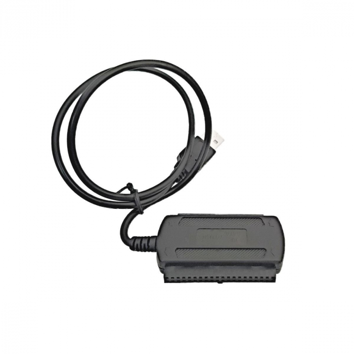 Adaptor USB 2.0 la SATA si IDE pentru HDD,unitate DVD,cu alimentare si accesorii [2]
