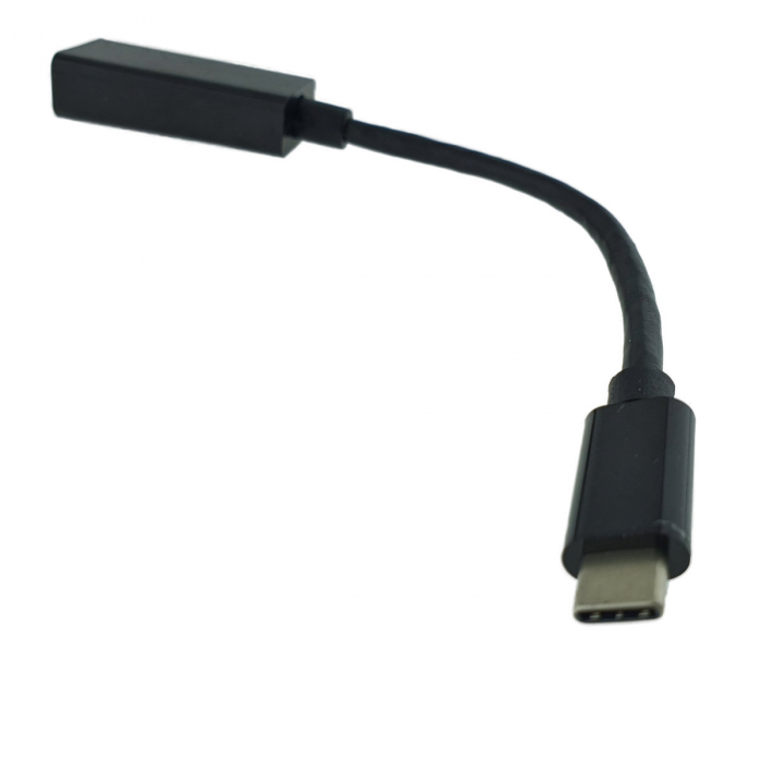 Adaptor USB-C tata la DisplayPort mama, Cablexpert 09761, 15 cm, negru [2]