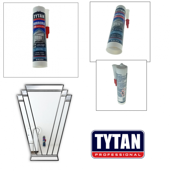 Adeziv fixare oglinzi si sticla RB-60, Tytan Professional 19034, 290ml [3]