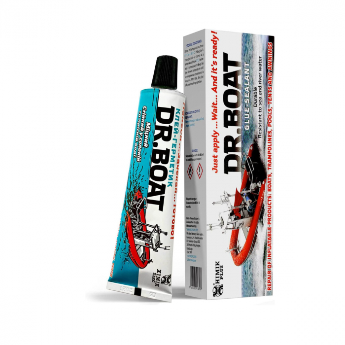 Adeziv puternic pentru lipit materiale plastice, impermeabil, Dr.BOAT, 40ml [3]