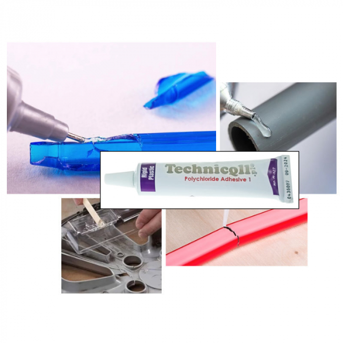 Adeziv puternic pentru lipit materiale plastice dure, 20ml, R-327 00032, incolor [6]