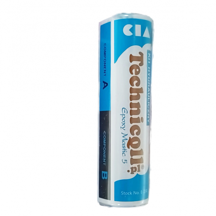 Adeziv universal epoxi, E-150, 35g, chit epoxidic, 00015, pentru repararea tevilor cu scurgeri, albastru [2]