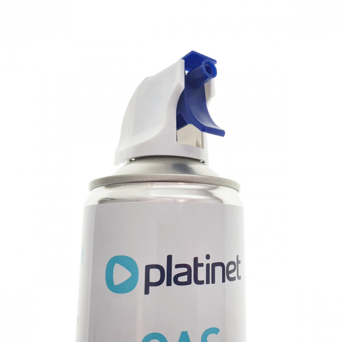 Aer comprimat 600 ml, Platinet 45085, cu sistem tip pistol, pentru curatat [2]