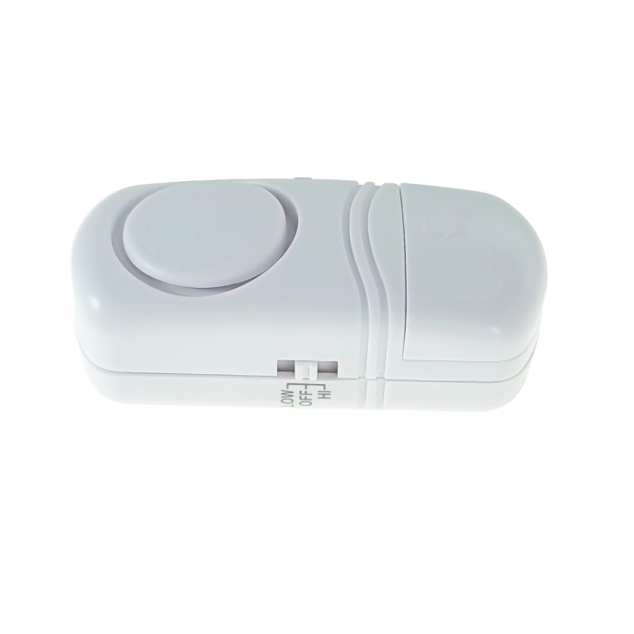 Alarma pentru geamuri, wireless, Blow HS-200 06085, volum maxim 105dB, 2 moduri, 68 x 34 x 25 mm, alba [2]