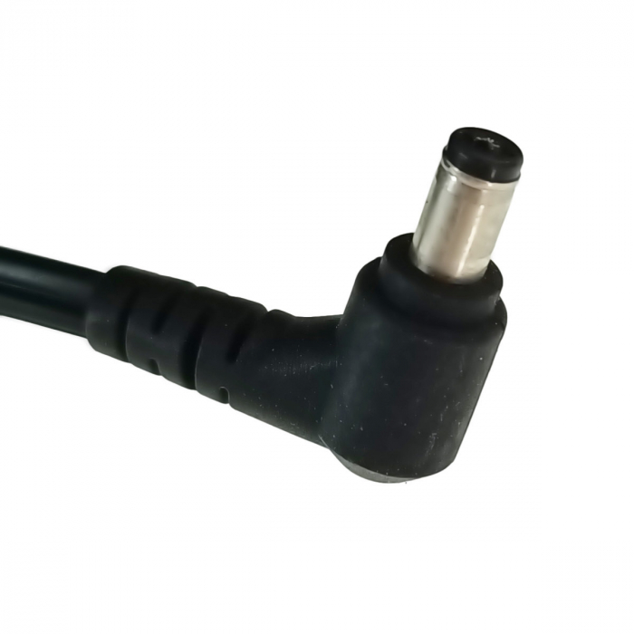 Alimentator de 12V-3A, 36W, cu mufa jack 2.1x5.5mm la 90 grade, cabluri alimentare de 1.5m si 1m, Blow 08113, negru [4]